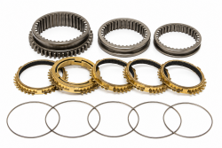 Synchrotech 92-01 Integra GSR/ITR 1-5 Carbon Synchro Sleeve Set